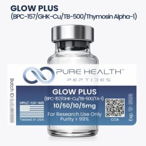 GLOW Plus (BPC-157/GHK-Cu/TB-500/Thymosin Alpha-1 Blend)